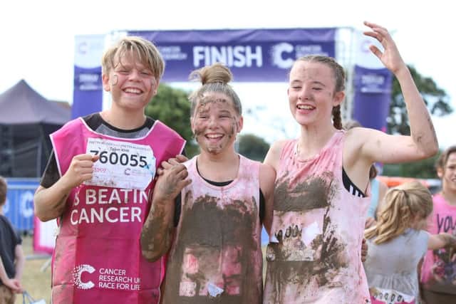 Thousands packed onto Southsea Common for the Race for Life in aid of Cancer Research UK