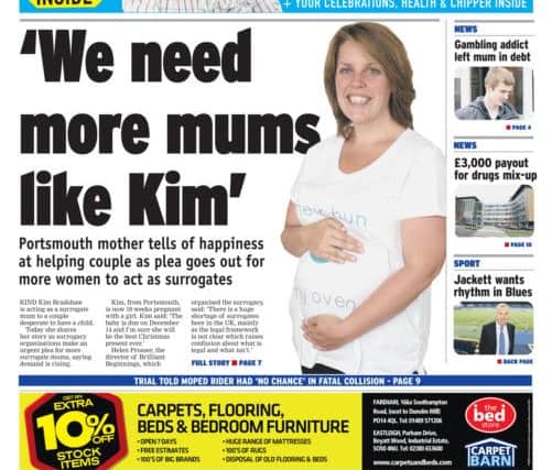 Selfless surrogate mother Kim Bradshaw encouraged other women to give the gift of life