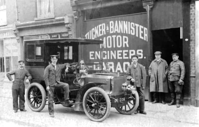 One for all the car experts who read this column and pick me up on my failings. Can anyone identify the vehicle in this 1905 picture? It has a Portsmouth number plate.