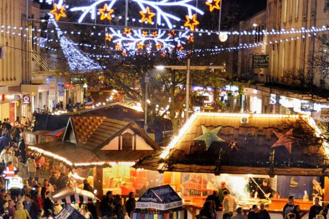 The Commercial Road Christmas market