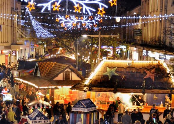 The Commercial Road Christmas market