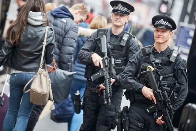 Armed police could become a more common sight at railway stations