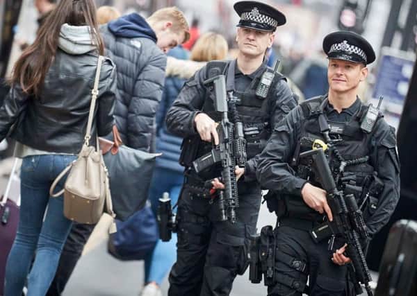 Armed police could become a more common sight at railway stations