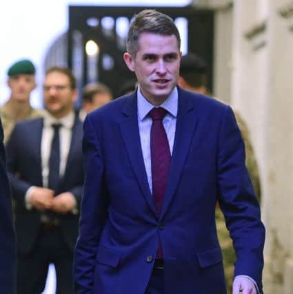 Defence Secretary Gavin Williamson