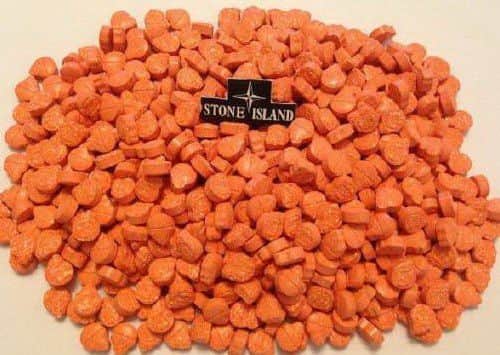 Ecstasy sold by Kurt Lailan on the dark web on his Stone Island vendor page