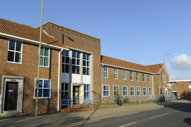 The closed Gosport Police Station in South Street