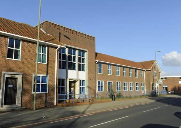 The closed Gosport Police Station in South Street