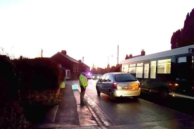 Police in New Road, Swanmore. Picture: Kimberley Barber