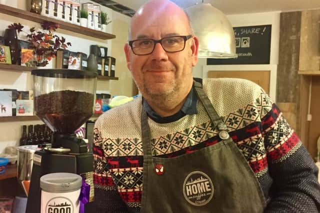 Russell Ison, co-owner and partner at Home Coffee.