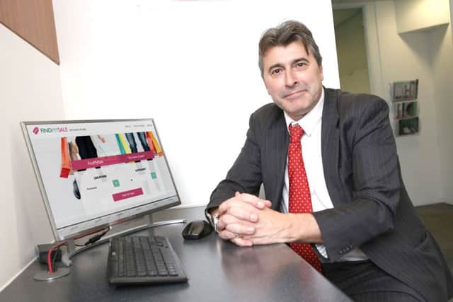 Lloyd Ansell has started his own business, creating a website where shops can advertise sales for free Picture: Habibur Rahman