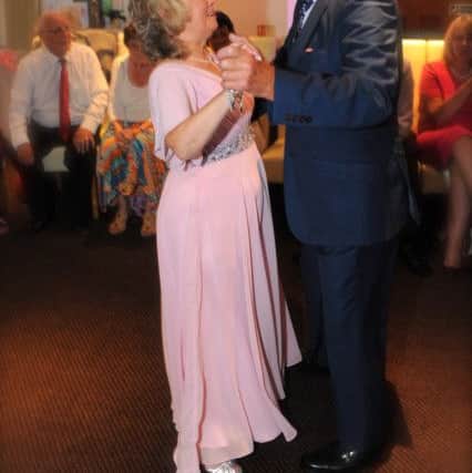 Pauline and Roger Wheeler
dancing