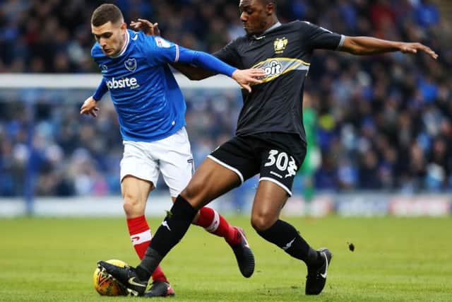 Stuart O'Keefe will miss the trip to Shrewsbury. Picture: Joe Pepler