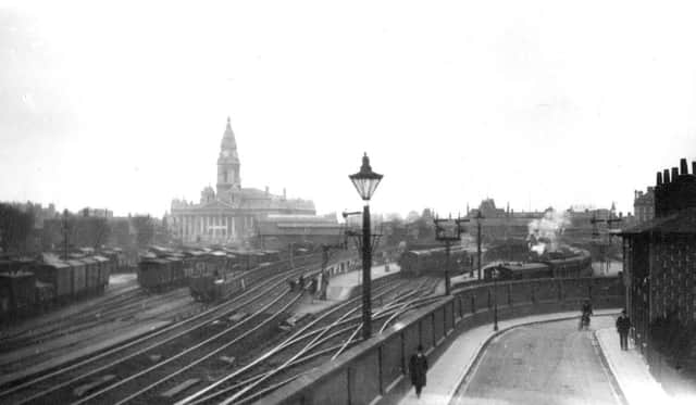 A pre-1936 photograph of Portsmouth & Southsea station.