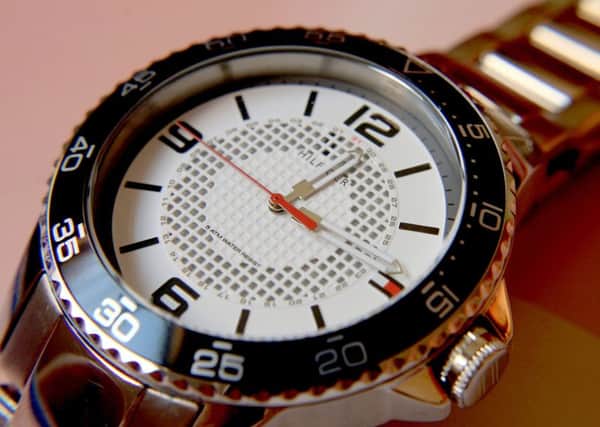H Samuel is offering up to 50 per cent off mens watches including brands such as Tommy Hilfiger