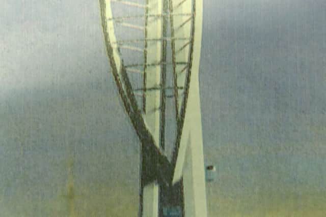 The tower with freefall and panoramic lifts