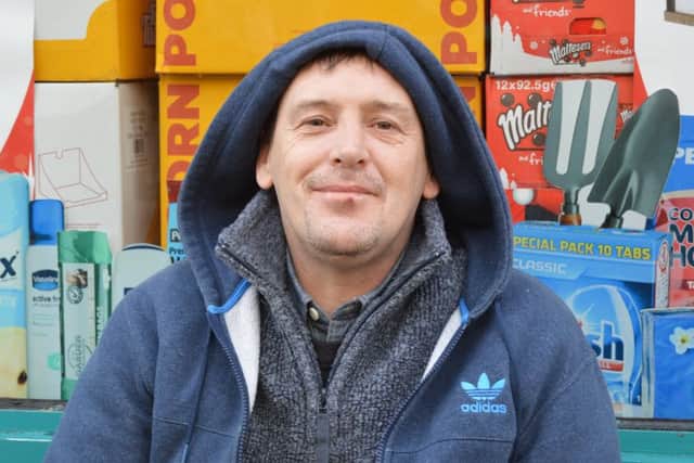 David Standing, 49, lives out on the streets of Portsmouth. He says that he will be looking for somewhere to go for Christmas, if only to meet some new people. Picture: David George