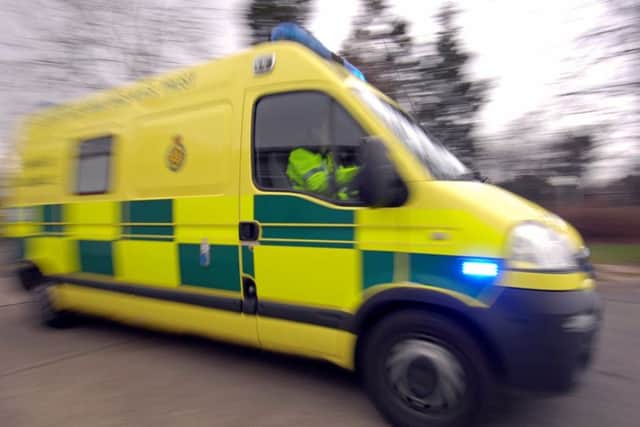 Ambulance staff have been very busy this December