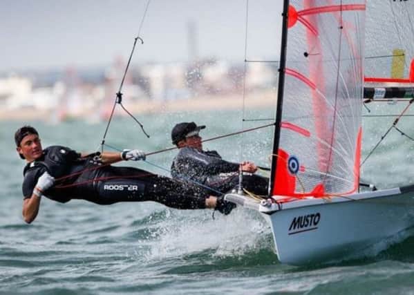 Billy Vennis-Ozanne at the UK at the Youth Sailing World Championships in China