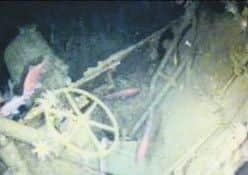 HMAS AE-1 on the seabed