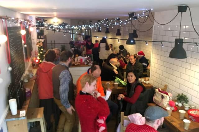 Home Coffee, Albert Road on Christmas Day last year