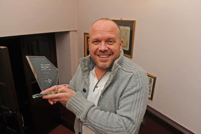 Two-times Best Comedy winner James Alderson at a previous awards night.