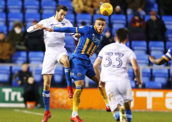 Pompey lost to Shrewsbury in their League One match. Picture: Joe Pepler/Digital South.