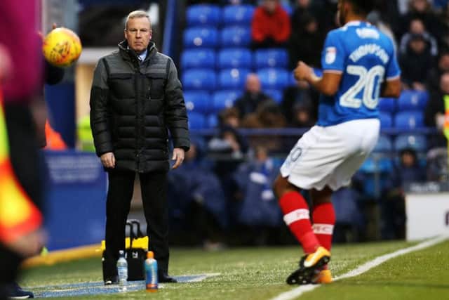 Pompey boss Kenny Jackett. Picture: Joe Pepler