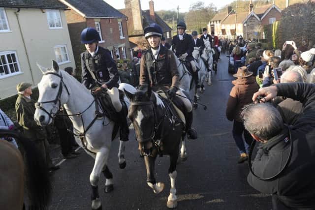 The 2017 Meonstoke Boxing Day Hunt.
Picture Ian Hargreaves
