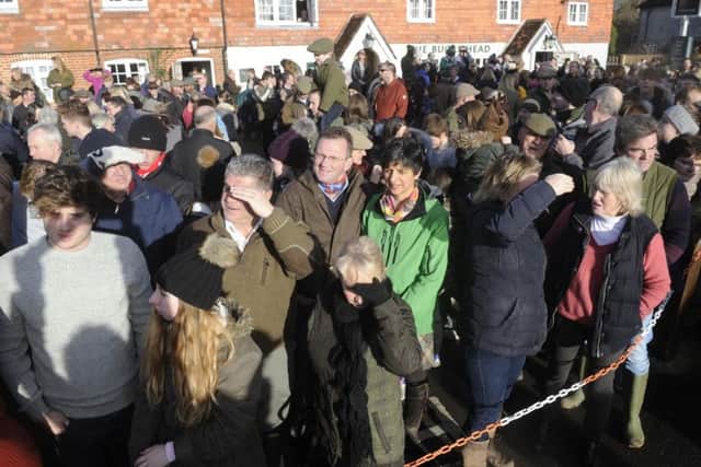The 2017 Meonstoke Boxing Day Hunt.
Picture Ian Hargreaves