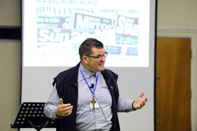 Rev Sean Blackman gives advice on making small talk - something he is used to