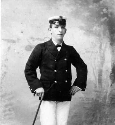 Joseph William Wilson taken at a studio in Malta in 1914