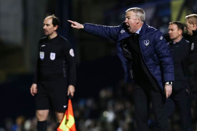 Pompey boss Kenny Jackett. Picture: Joe Pepler