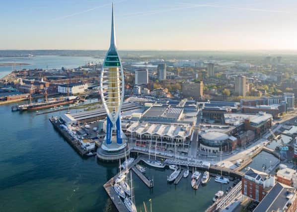 Go up the Spinnaker Tower for half price