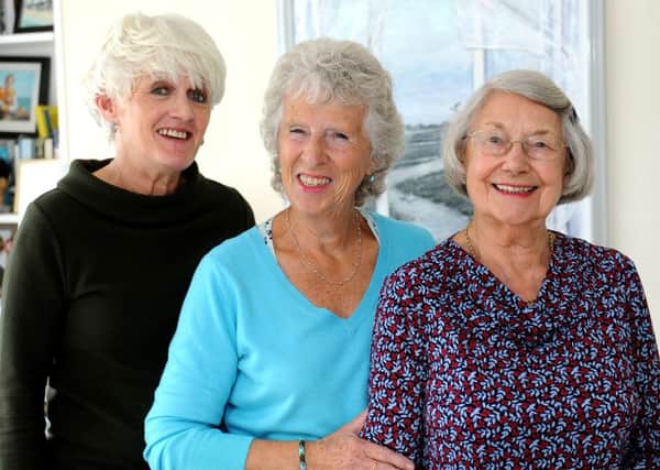 Margaret Moylan, Sue Dadswell and Jane Shorrock, who all donated a kidney Picture: Steve Robards