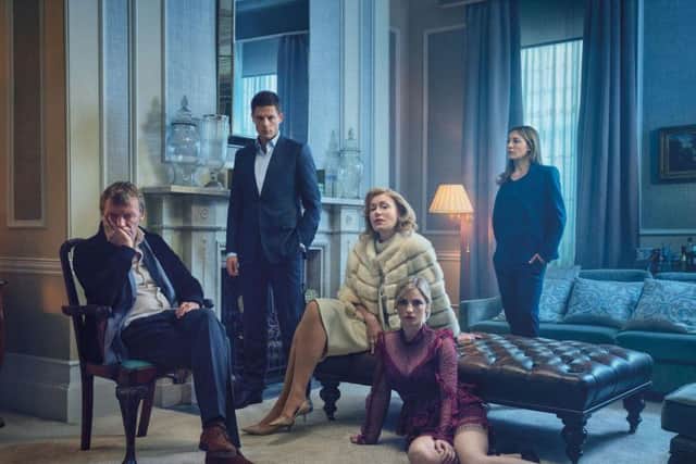 Dimitri (Aleksey Serebryakov), Alex (James Norton), Oksana (Maria Shukshina), Katya (Faye Marsay) and Rebecca (Juliet Rylance).