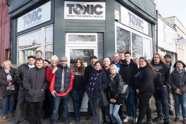 All those present at the official opening of Tonic.Picture by Keith Woodland