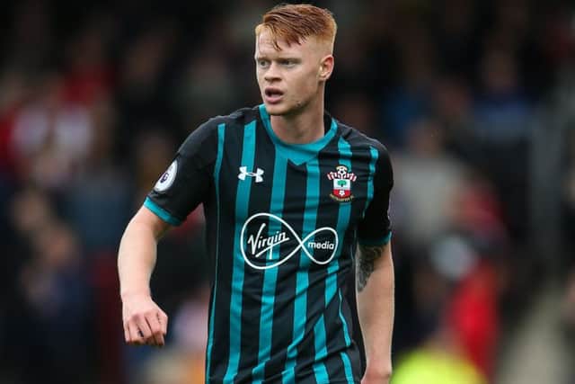 Will Wood in action for Southampton during pre-season