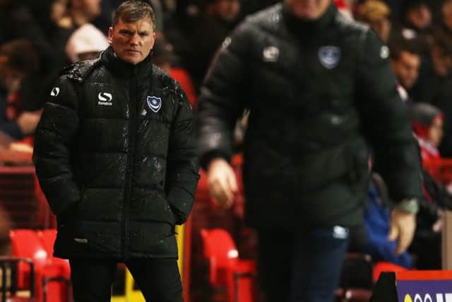 Pompey assistant manager Joe Gallen. Picture: Joe Pepler