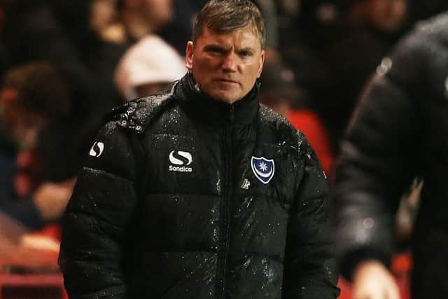 Pompey assistant manager Joe Gallen. Picture: Joe Pepler