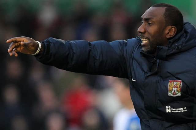 Jimmy Floyd Hasselbaink. Picture: Sharon Lucey