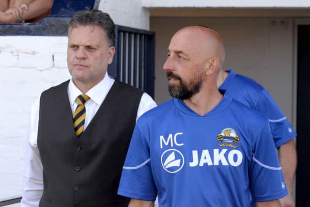 Alex Pike, left, and Mick Catlin. Picture: Paul Jacobs (151036-15)