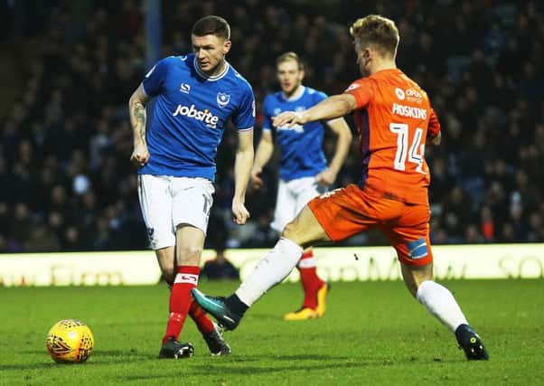 Dion Donohue returned to the Pompey starting XI for Saturday's visit of Northampton