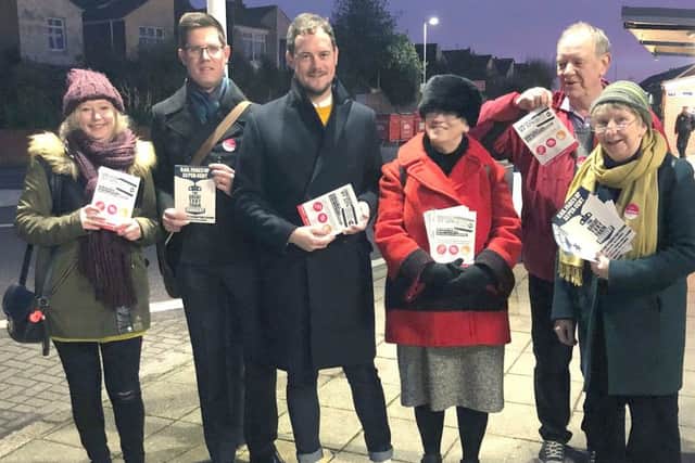 Stephen Morgan, Member of Parliament for Portsmouth South, joined campaigners across the citys train stations to listen to commuter concerns over the hike in rail fares and reliability of local services