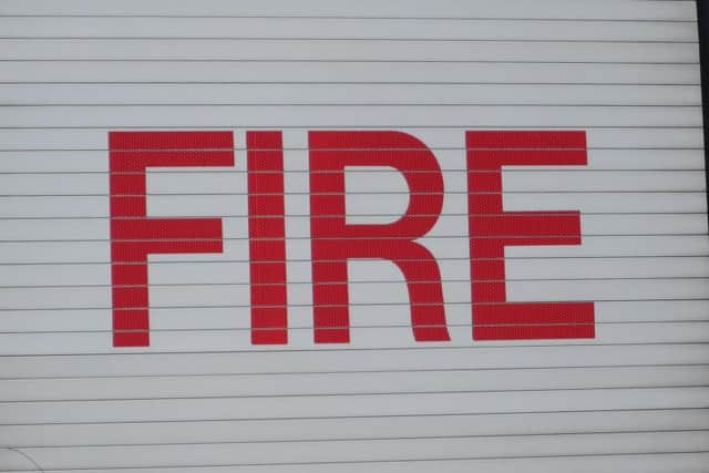 Crews were called to a fire at Station Road, Park Gate, at 12.22am on New Year's Day 2018