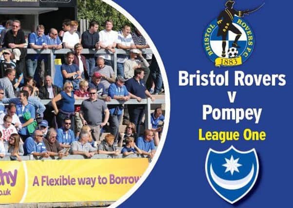 Pompey travel to Bristol Rovers today in League One