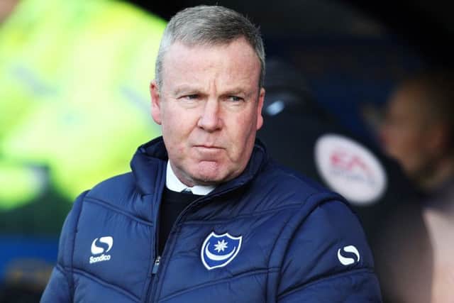 Pompey boss Kenny Jackett Picture: Joe Pepler