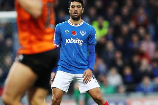 Pompey midfielder Danny Rose