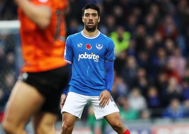 Pompey midfielder Danny Rose