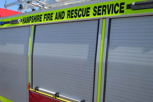 Southsea fire station are warning people to park appropriately
