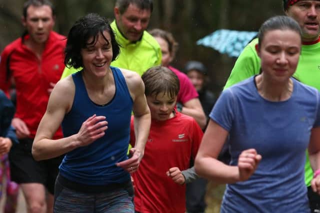 New Year's Day parkrun at Queen Elizabeth Country Park. Picture: Chris Moorhouse